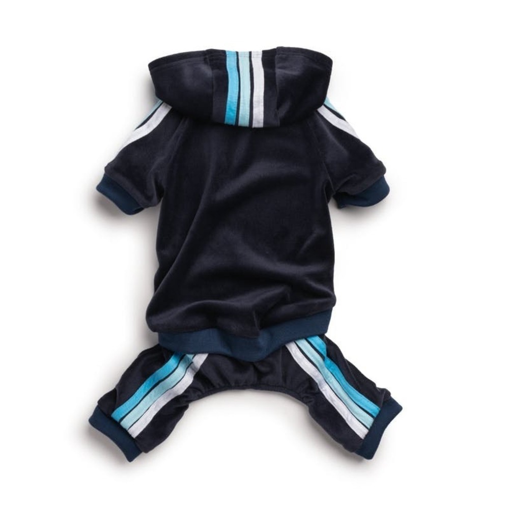 Fabdog Navy Velour Jogger - Blue - 16‎